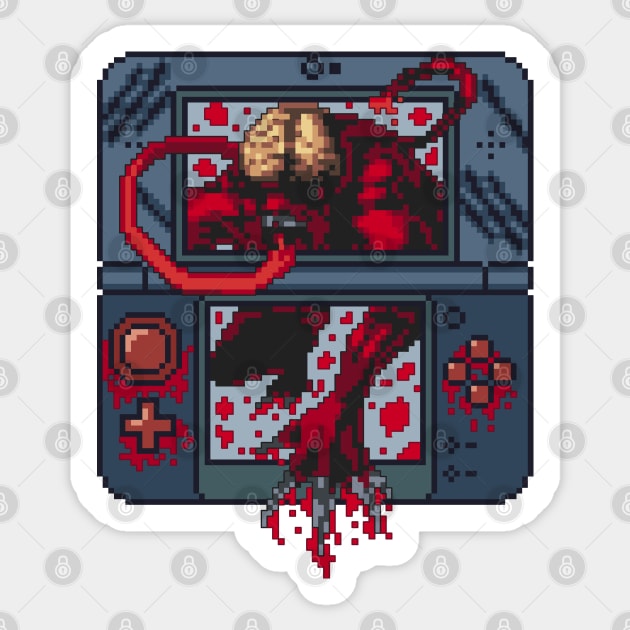 Resident Evil Pixel Art Sticker by AlleenasPixels